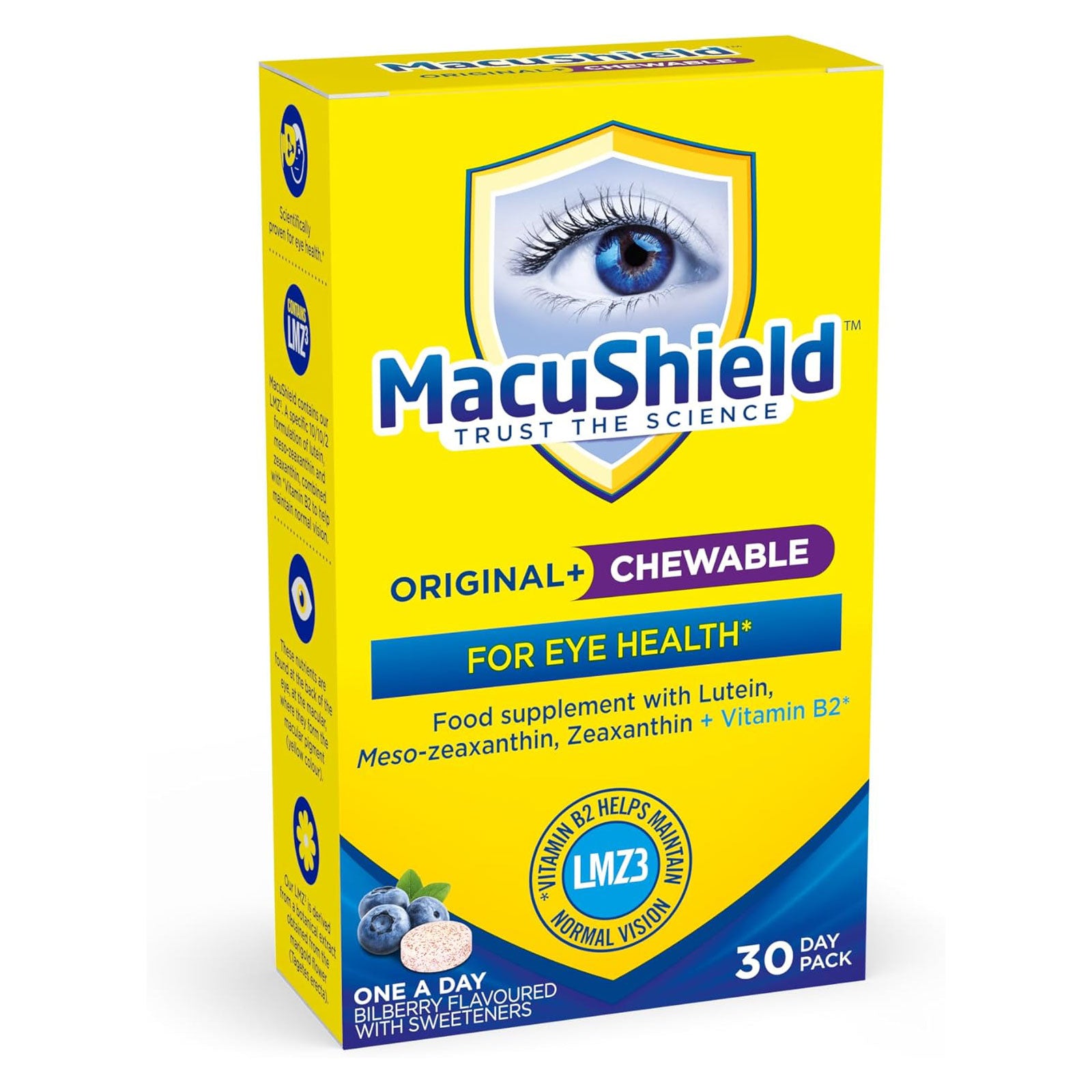 Macushield Original CHEWABLE – Butterflies Eyecare