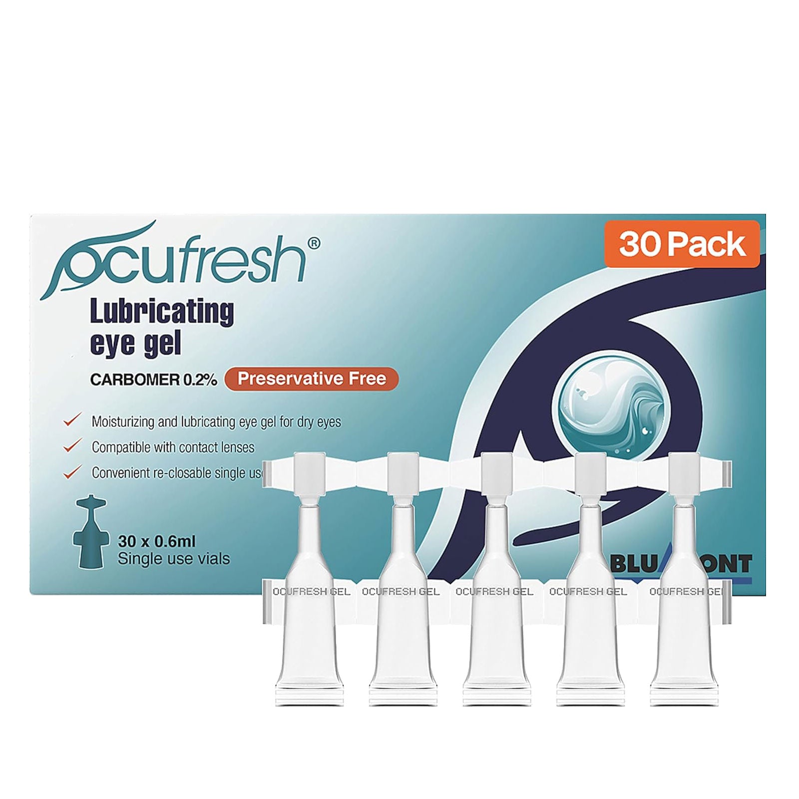 Ocufresh Carbomer eye gel (vials) PF Butterflies Eyecare Ocufresh Carbomer eye gel (vials) PF Butterflies Eyecare
