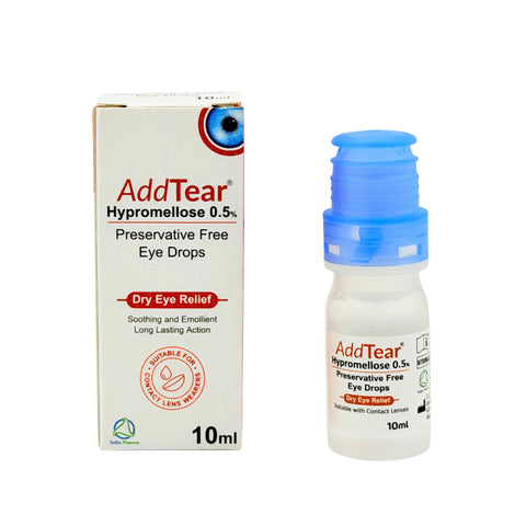 AddTear 0.5% Hypromellose PF eye drops