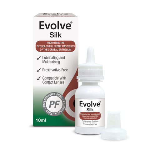 Evolve Silk eye drops