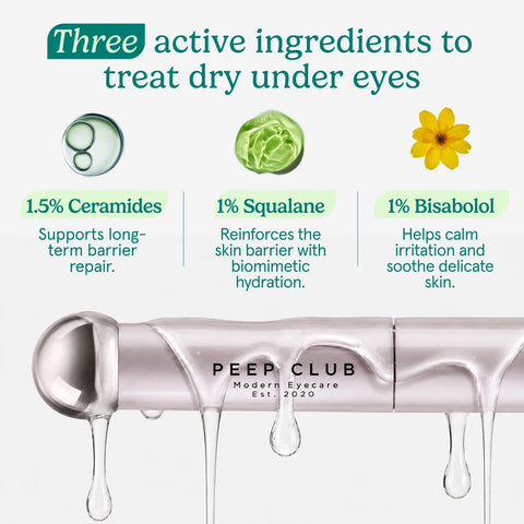 Peep Club Dry Under Eye Lidstick™ correcting balm