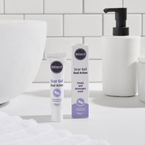 SilDerm Dual action scar gel