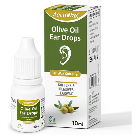 AactiWax Olive oil ear drops