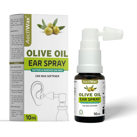 AactiWax Olive oil ear spray