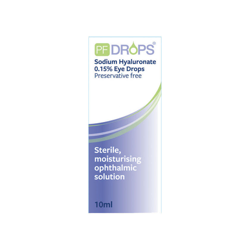 PF DROPS Sodium Hyaluronate 0.15 eye drops Butterflies Eyecare