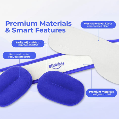 Blinkjoy Microwaveable moist heat eye compress