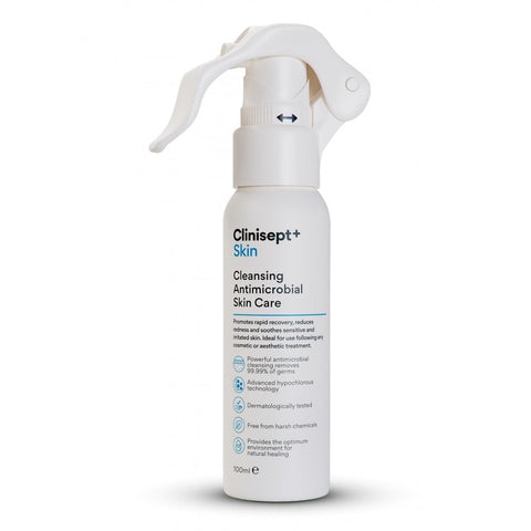 Clinisept+ Skin cleansing antimicrobial hypochlorous solution