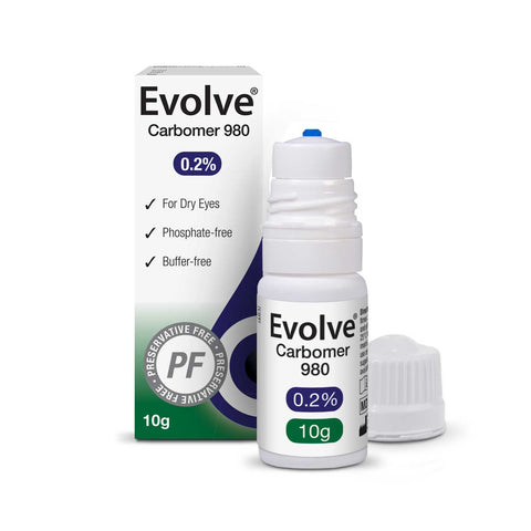 Evolve Carbomer eye drops