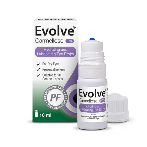 Evolve Carmellose eye drops