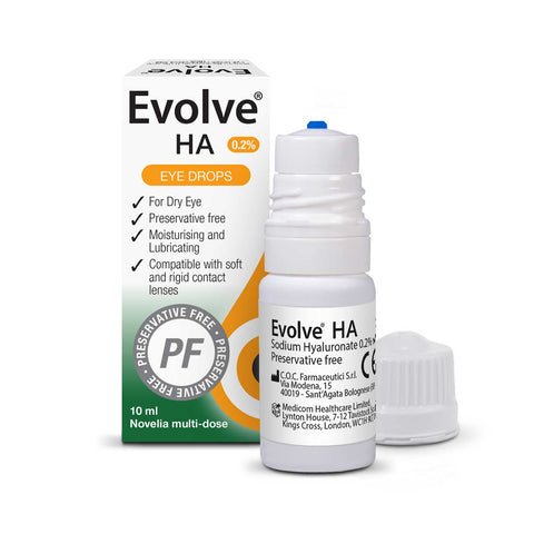 Evolve HA eye drops