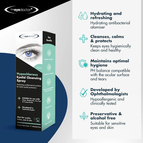 Eye Doctor Hypochlorous eyelid spray