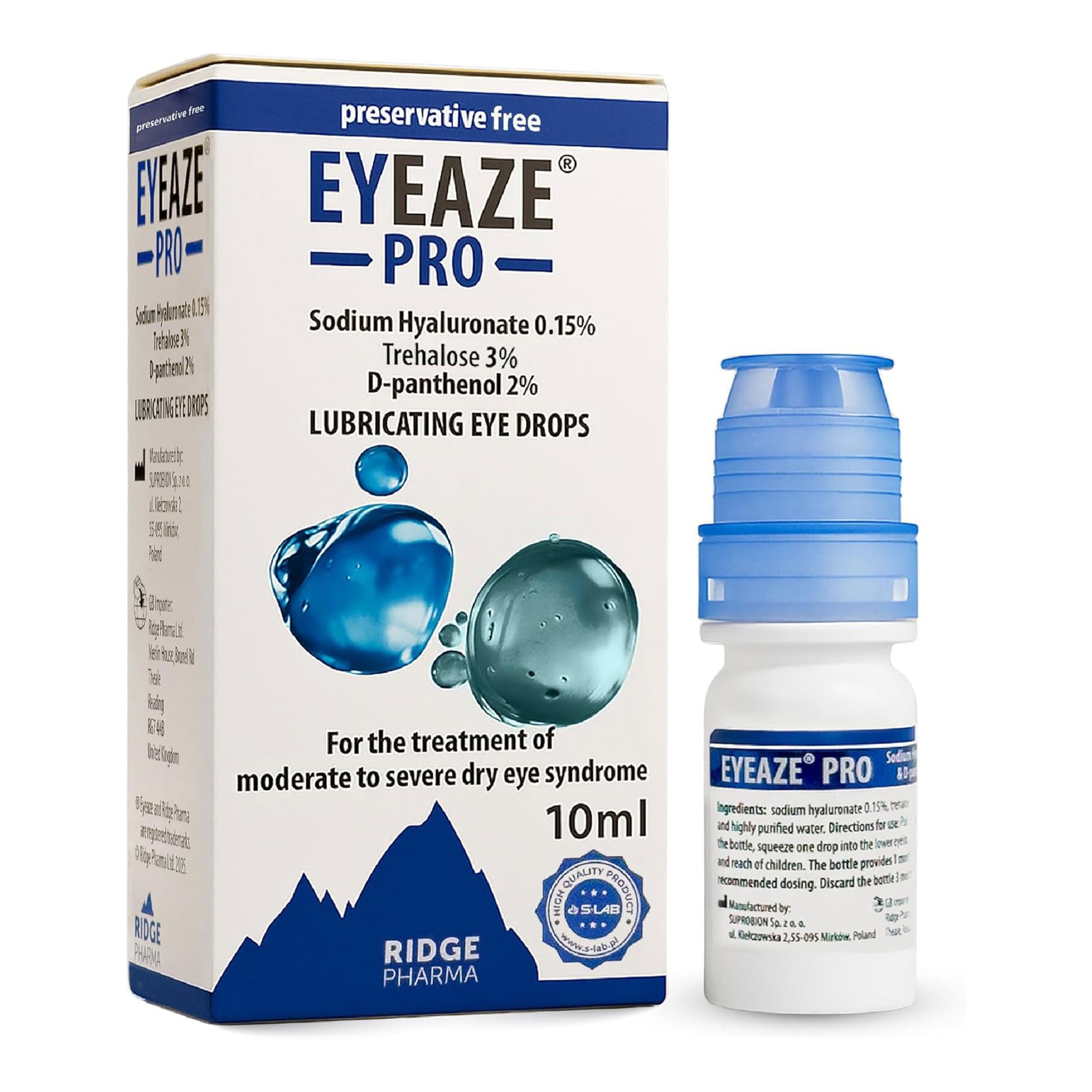 Eyeaze PRO eye drops – Butterflies Eyecare