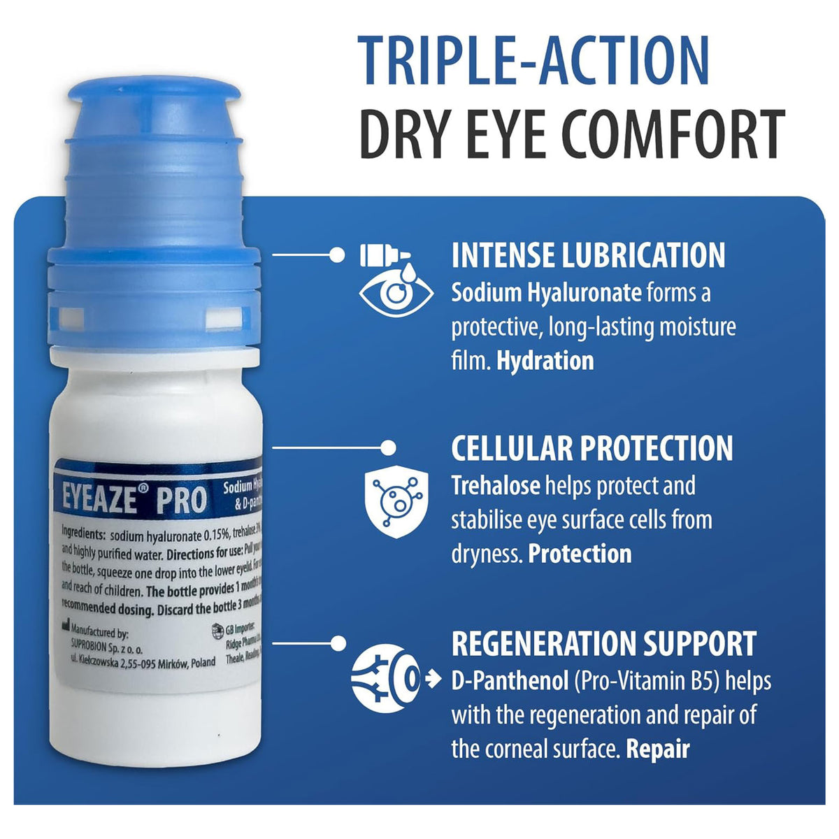 Eyeaze PRO eye drops – Butterflies Eyecare