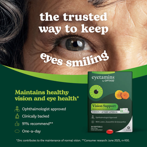 Eyetamins Vision Support (formerly Actase Lutein)