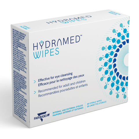 HydraMed eyelid wipes