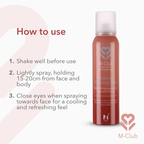 M-Club Instant cooling mist
