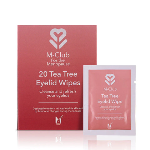 M-Club Tea tree oil eyelid wipes