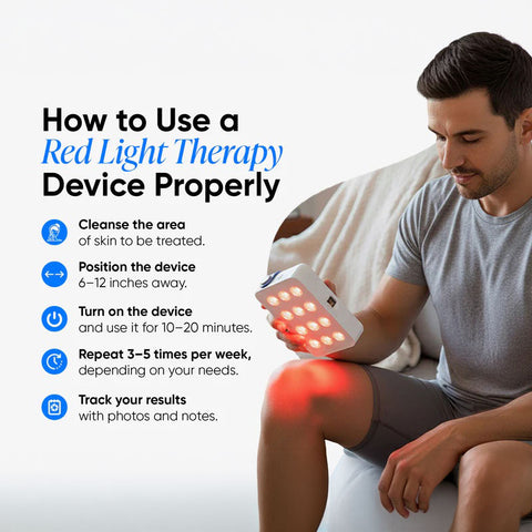 Ocushield Ocuglow red and infrared light therapy
