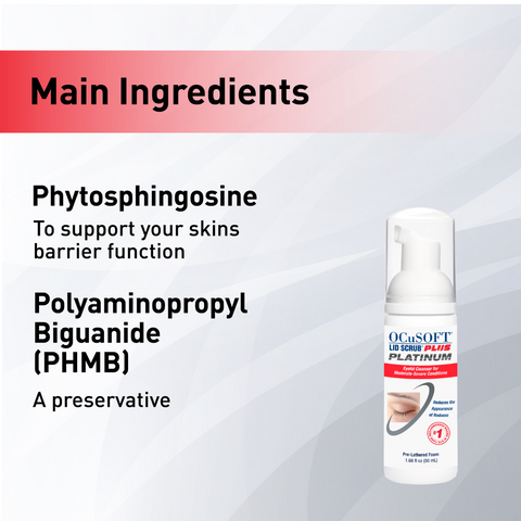 OCuSOFT Plus Platinum foam