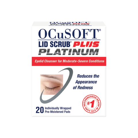 OCuSOFT Plus Platinum wipes