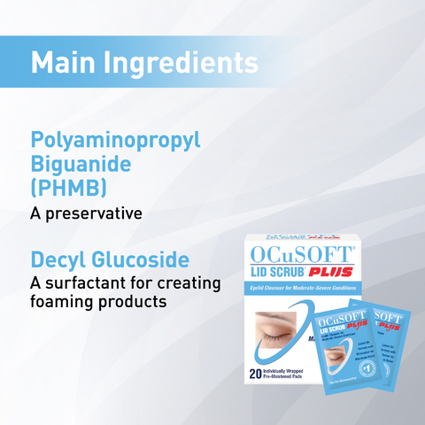 OCuSOFT Plus wipes