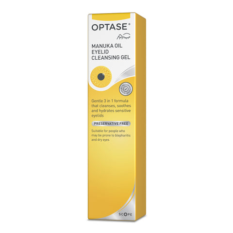 Optase Manuka oil eyelid cleansing gel
