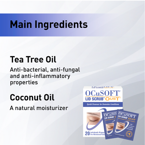 Oust Demodex cleanser (wipes)