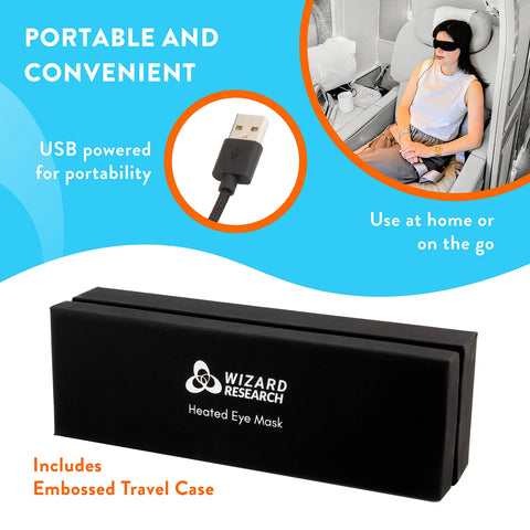 Wizard Research USB heated eye mask