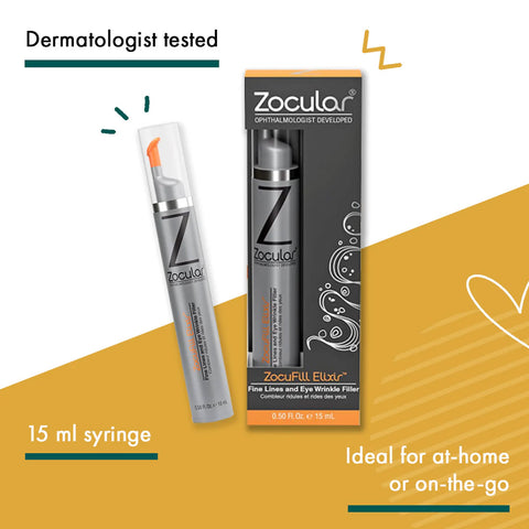 Zocular ZocuFill Elixir eye gel & face serum